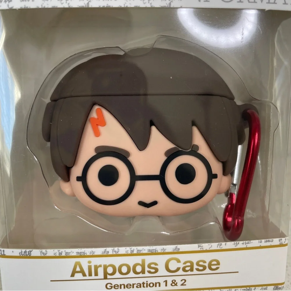 NEW Harry Potter Wizarding World AirPods Case Gen 1 & 2 Silicone Character Cover